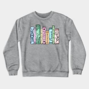 Jane Austen Bookshelf No.6 Crewneck Sweatshirt